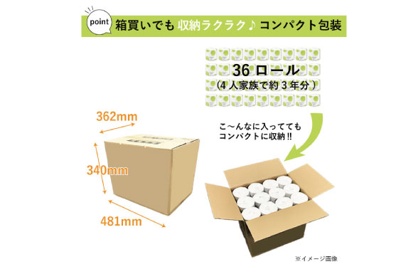 トイレットペーパー250ｍ（個包装）